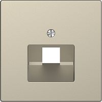 Лицевая панель Schneider Electric Merten D-Life для 1-м. розетки RJ45 сахара  картинка